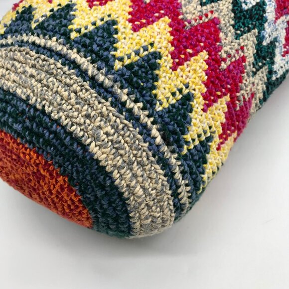 Unbranded Multi-Color Crochet Shoulder Bag - Picture 8 of 10